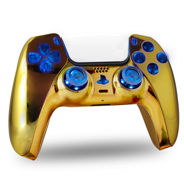 PS5 custom Gold Leds Personnalisation Draw my Pad